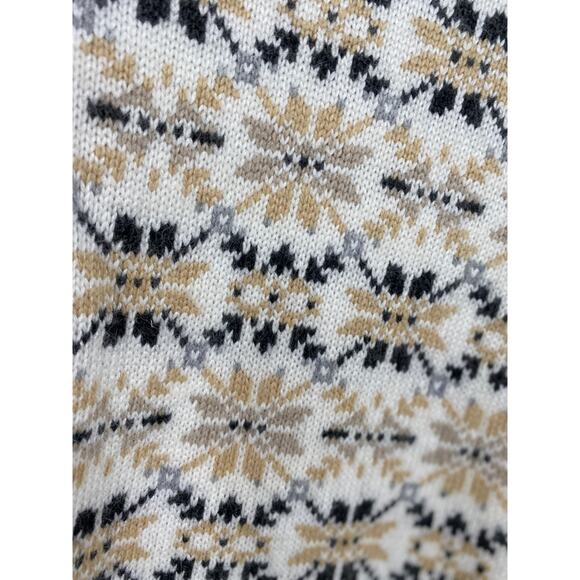 Chelsea & Theodore Womens Wool Patterned Long Sleeve Sweater NEW Size Large - Picture 5 of 9